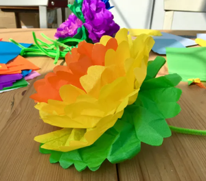Tissue Paper Flowers Tissue Paper Flowers